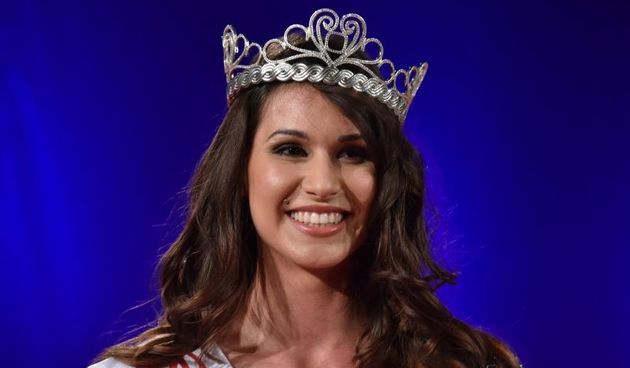 Nova Miss Hrvatske je Angelica Zacchigna, prva pratilja je Lucija Radolović a druga pratilja Katarina Jurkin. Photo: Hrvoje Jelavić/PIXSELL