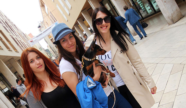 Subotnji šušur u gradu 27. travnja 2013.  Foto: Mia Čop