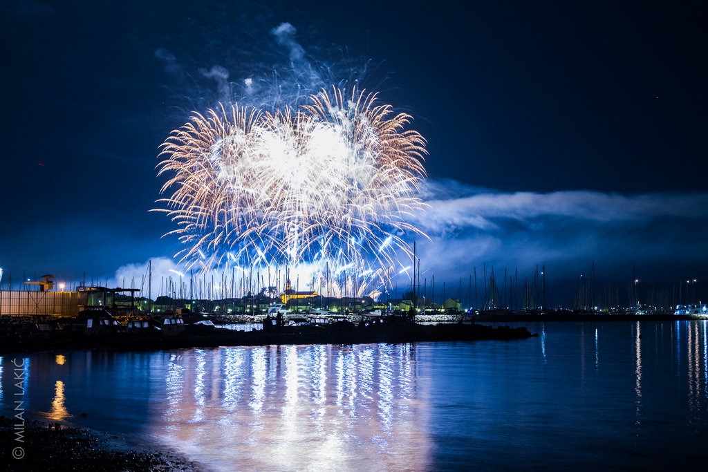 Biogradska noć 2017: Spektakularni vatromet Biogradska noć 2017: Spektakularni vatromet