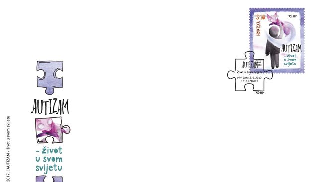 Hrvatska pošta pušta u optjecaj poštansku marku s temom autizma