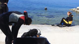 Velika akcija čišćenja podmorja u Bibinjama, foto: L.Banić