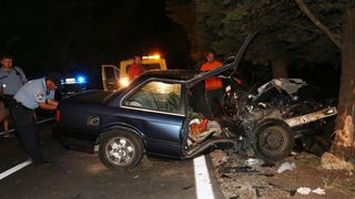 U mjestu Jankolovica dogodila se teska prometna nesreca u kojoj su dvije osobe smrtno stradale. Ocevid je u tijeku a cesta je zatvorena za promet. Photo: Dusko Jaramaz/PIXSELL U mjestu Jankolovica dogodila se teska prometna nesreca u kojoj su dvije osobe smrtno stradale. Ocevid je u tijeku a cesta je zatvorena za promet. Photo: Dusko Jaramaz/PIXSELL