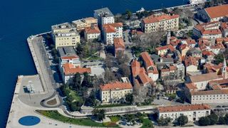 Zadar iz zraka, zračna panorama