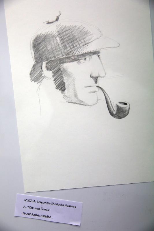 13.01.2014., Zadar – U Gradskoj knjiznici odrzava se tjedan Sherlocka Holmesa osmisljen u suradnji s britanskom udrugom Undershaw Presentation Trust. Photo: Filip Brala/PIXSELL 13.01.2014., Zadar – U Gradskoj knjiznici odrzava se tjedan Sherlocka Holmesa osmisljen u suradnji s britanskom udrugom Undershaw Presentation Trust. Photo: Filip Brala/PIXSELL