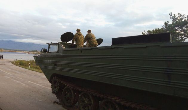 U Nin stigla amfibija, dijelovi Zadra i dalje su poplavljeni