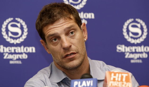 Zagreb, 130809.
Konferencija za novinare izbornika hrvatske nogometne reprezentacije Slavena Bilica u hotelu Sheraton, nakon jucerasnje pobjede protiv Bjelorusije (3:1) u kvalifikacijskoj utakmici za SP Juzna Afrika 2010. 
Foto: Dragan Matic / Cropix