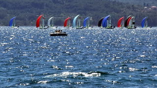 Jedrenje: SP klase 49er – drugi dan 8. svibnnja 2012, Foto: Leonard Kvarantan Jedrenje: SP klase 49er – drugi dan 8. svibnnja 2012, Foto: Leonard Kvarantan