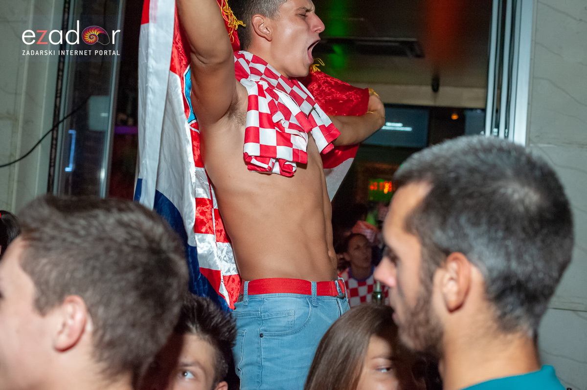 Zadar je gorio: Velika fešta nakon plasmana Vatrenih u finale Svjetskog prvenstva