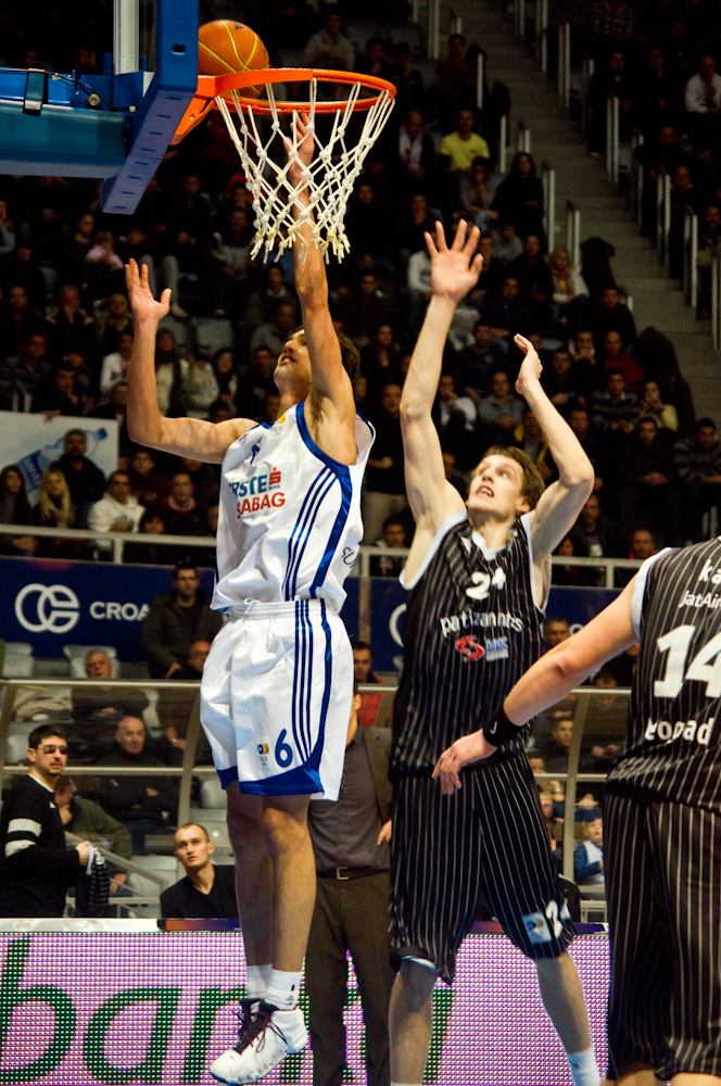 NLB liga: KK Zadar – KK Partizan 91-88, Foto: Mateo Smolic-Rocak