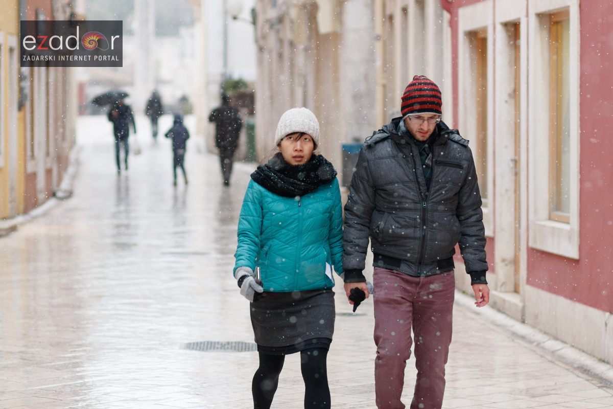 Snježni đir po gradu, četvrtak 1. ožujka 2018.