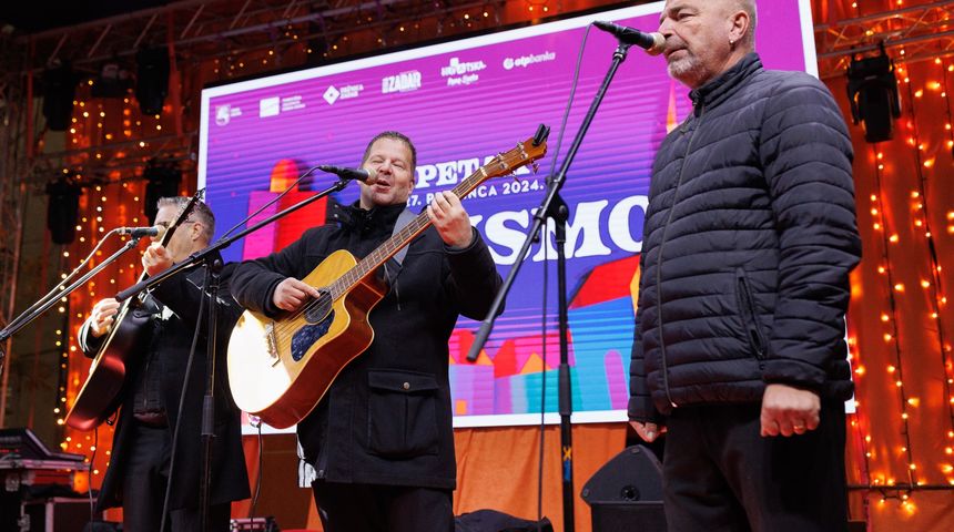 Klapa Leut na Adventu u Zadru