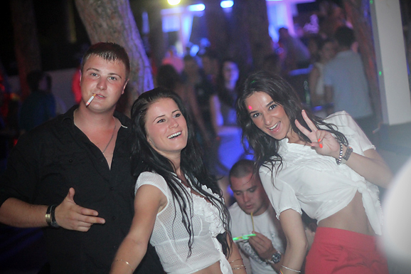 Biograd: Playboy party u Aqua Clubu (foto:Saša Čuka)