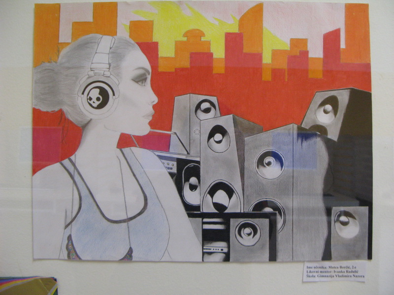 Dodjela nagrada za umjetničke radove u gimnaziji J. Barakovića Dodjela nagrada za umjetničke radove u gimnaziji J. Barakovića