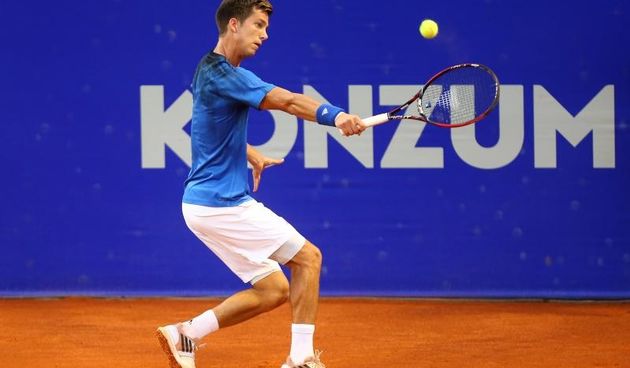 Croatia Open Umag, 2. kolo, Borna Coric. Photo: Slavko Midzor/PIXSELL