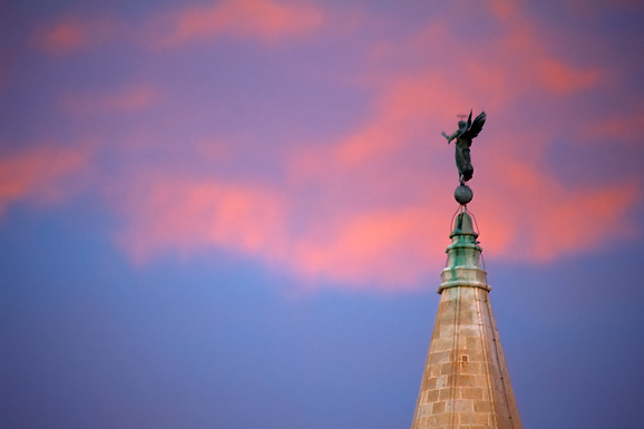 Zadarski suton 7. siječnja 2013. (foto:Saša Čuka)