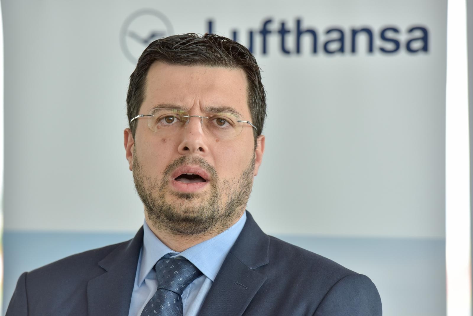 U zračnu luku Zadar svečano sletio prvi zrakoplov Lufthanse iz Frankfurta