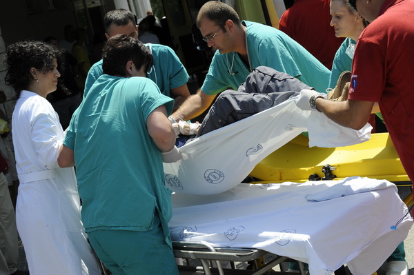 Nesreca nagibnog vlaka, Foto: Josko Ponos / CROPIX