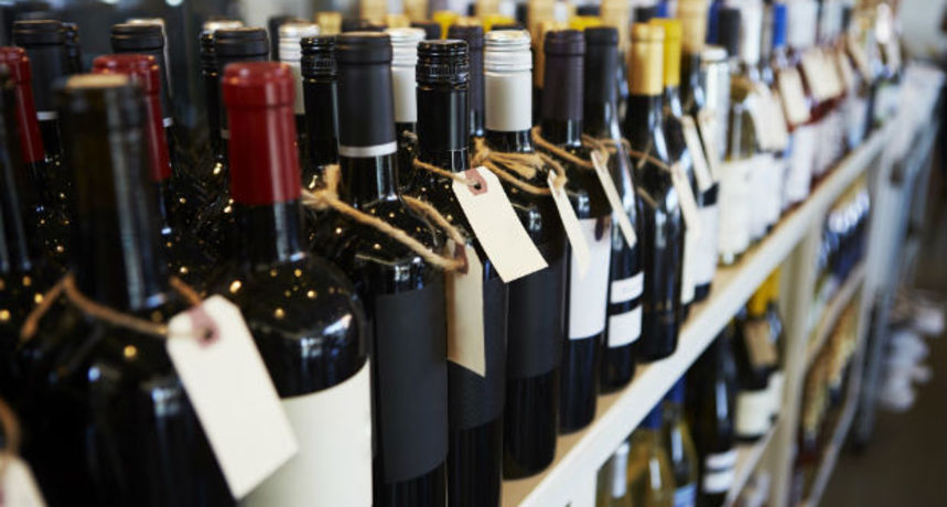 Vino, boce vina, alkohol, krađa alkohola