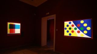 Izložba “Pokrenuto oko” talijanske kinetičke umjetnosti. Photo: Dalibor Urukalović/PIXSELL Izložba “Pokrenuto oko” talijanske kinetičke umjetnosti. Photo: Dalibor Urukalović/PIXSELL