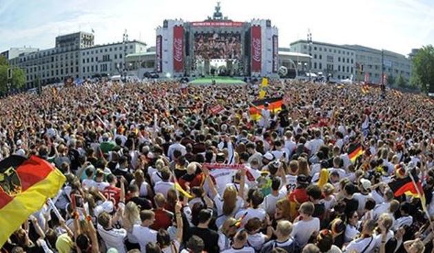 Slavlje navijača Njemačke, foto: kicker.de