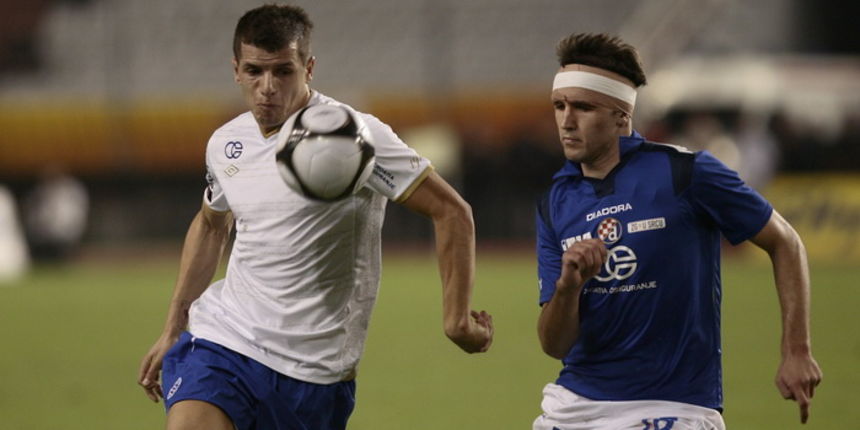 Split, 110910. Stadion, Poljud. Nogometna utakmica, 7. kolo prve HNL, Hajduk – Dinamo. Na slici: Anas Sharbini. Foto: Vladimir Dugandzic / CROPIX Split, 110910. Stadion, Poljud. Nogometna utakmica, 7. kolo prve HNL, Hajduk – Dinamo. Na slici: Anas Sharbini. Foto: Vladimir Dugandzic / CROPIX