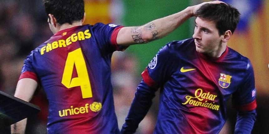 Cesc Fabregas i Lionel Messi, foto: mundodeportivo.com Cesc Fabregas i Lionel Messi, foto: mundodeportivo.com