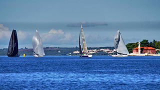 Zadarska Koka 2016. gledana s mora. Foto: Leonard Kvarantan Zadarska Koka 2016. gledana s mora. Foto: Leonard Kvarantan
