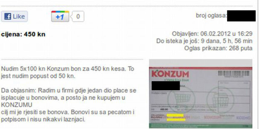 Oglas, njuškalo (Foto:Index.hr)