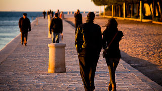 Zadarski suton 7. siječnja 2013. (foto:Saša Čuka)