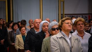 Nadbiskup Puljić predvodio svečano misno slavlje u crkvi. sv. Marije u sklopu obilježavanja 950. obljetnice spomena samostana. Foto: Iva Perinčić