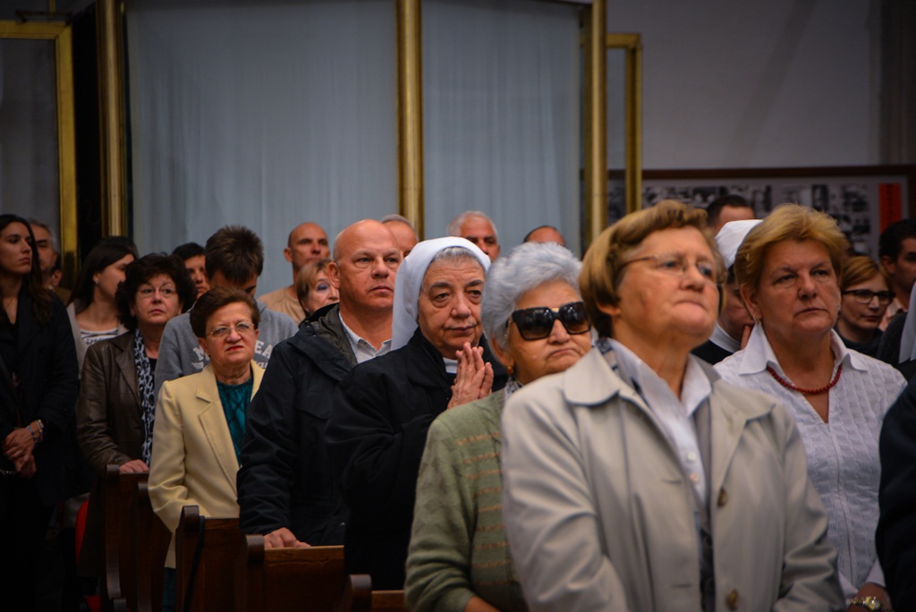 Nadbiskup Puljić predvodio svečano misno slavlje u crkvi. sv. Marije u sklopu obilježavanja 950. obljetnice spomena samostana. Foto: Iva Perinčić