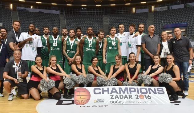 Zadar – Zadar Dogus Basketball Tournament 2016: Darussafaka Dogus pobjednik je turnira. Photo: Dino Stanin/PIXSELL