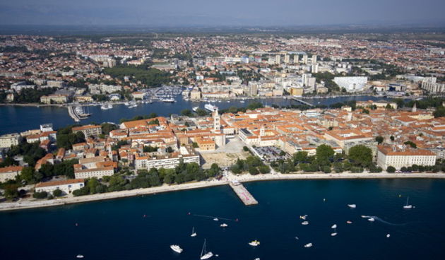 Zadar iz zraka (Foto:Boris Kacan)