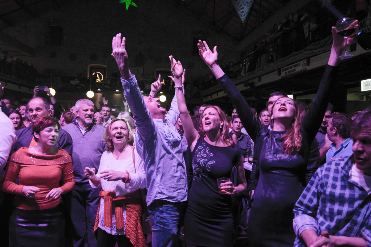 Božićni koncert Tomislava Bralića i klape Intrade u zadarskom klubu Arsenal 25. prosinca 2016.