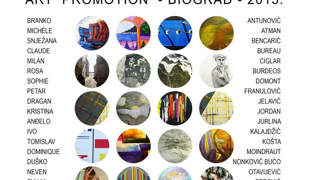 Izložba likovnih djela udruge Art Forum Zadar