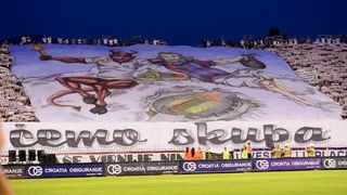 Stadion Poljud, Split – Uzvratna utakmica doigravanja za Europsku ligu, HNK Hajduk – FC Slovan Liberec 0-1. Photo: PIXSELL