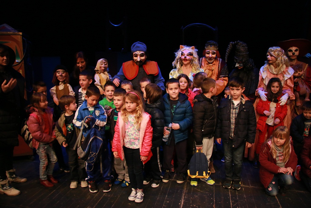 Svjetski dan lutkarstva uz predstavu “Mačak u čizmama” Svjetski dan lutkarstva uz predstavu “Mačak u čizmama”