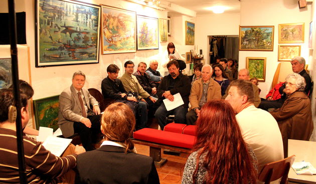 Knjizevna vecer, ZaPis, atelier Benini