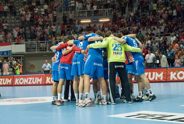 Zadar: Hrvatska-Slovacka 34-21, Foto: Sasa Cuka