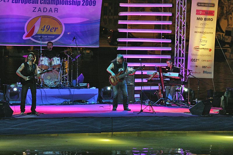Otvaranje EP klase 49er u uvali Jazine (foto: Marin Gospić)