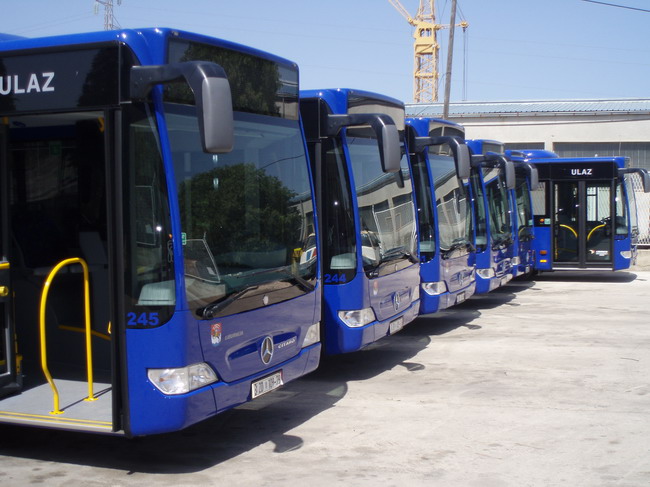 Novi Mercedesi u voznom parku Liburnije, 27. svibnja 2008.