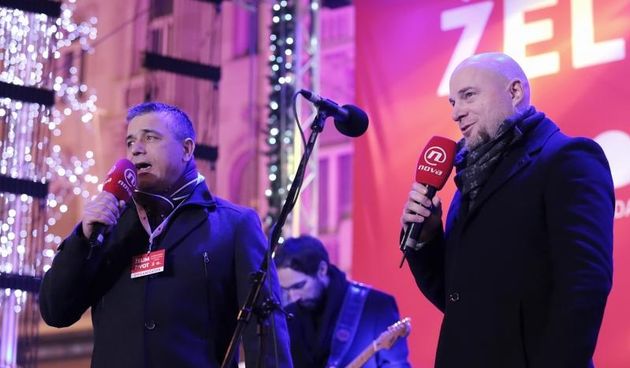 Na zagrebačkom Trgu bana Josipa Jelačića održan je jubilarni 10. humanitarni koncert Želim život za zakladu Ana Rukavina.  Photo:Tomislav Miletić/PIXSELL