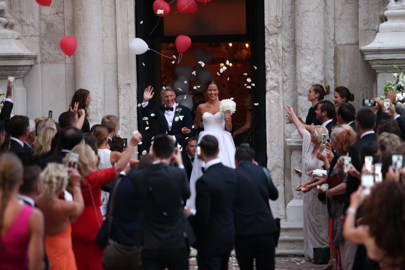 U Veneciji su vjenčali tenisačica Ane Ivanović i nogometaš Bastian Schweinsteiger. Photo: Petar Glebov/PIXSELL U Veneciji su vjenčali tenisačica Ane Ivanović i nogometaš Bastian Schweinsteiger. Photo: Petar Glebov/PIXSELL