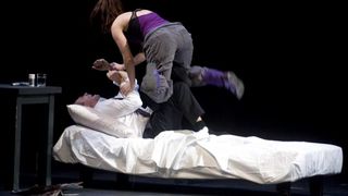 08.11.2013., Zagreb – Premijera predstave Osmi povjerenik, po romanu Renata Baretica, u reziji Sase Anocica. Photo: Daniel Kasap/PIXSELL