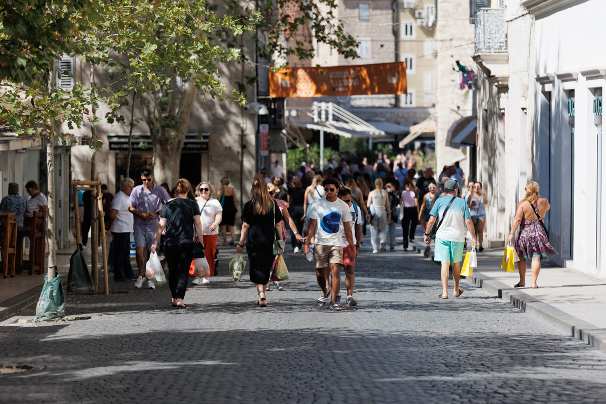 Split – centar grada i plaža Bačvice, 16. rujna 2023. Split – centar grada i plaža Bačvice, 16. rujna 2023.