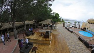 Pag, Zrce – Klub Kalypso na popularnoj plazi Zrce sezonu 2014. docekuje u novom ruhu. Photo: Filip Brala/PIXSELL