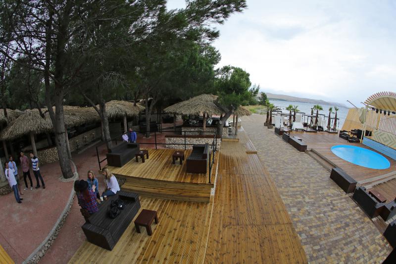 Pag, Zrce – Klub Kalypso na popularnoj plazi Zrce sezonu 2014. docekuje u novom ruhu. Photo: Filip Brala/PIXSELL