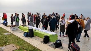 Novogodišnje kupanje na Morskim orguljama