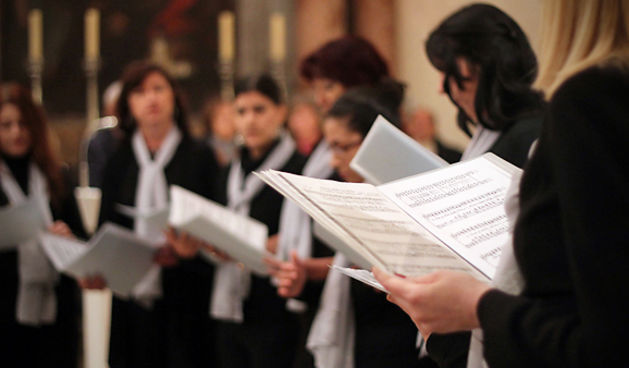 Božićni klapski koncert u crkvi Sv. Frane (foto:Saša Čuka)