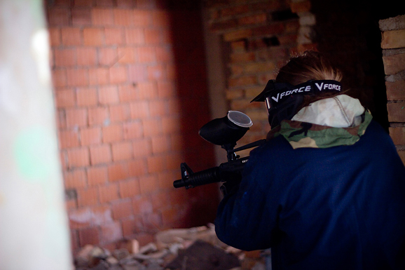 Paintball u Gaženici, 22. siječnja 2012. (foto:Saša Čuka)